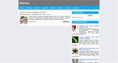 Desktop Screenshot of mikirbae.com